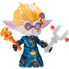 League of Legends Dual Cities 4in 5 Pack - Jinx, Heimerdinger, Vi, Caitlyn and Ekko