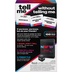 Tell Me Without Telling Me The Viral Trend Adult Party Game