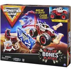 Monster Jam With Kinetic Sand - Blastin Bones 1:64 Scale