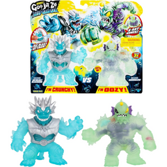 Heroes Of Goo Jit Zu Squishy Figure - Versus Blazagon Vs Horriglow