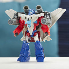 Transformers Optimus Prime Sky Turbine Spark Armour Cyberverse Figure