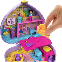 Polly Pocket Starring Shani Art Studio Compact Micro Shani & Friend Dolls
