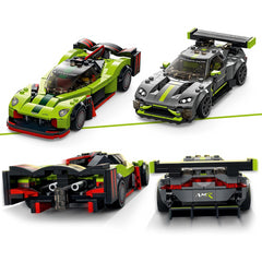 Lego Speed Champions Aston Martin Valkyrie AMR Pro & Vantage GT3 Race Cars 76910