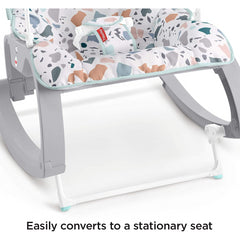 Fisher-Price Deluxe Infant to Toddler Rocker & Vibrations Recliner Kick Stand