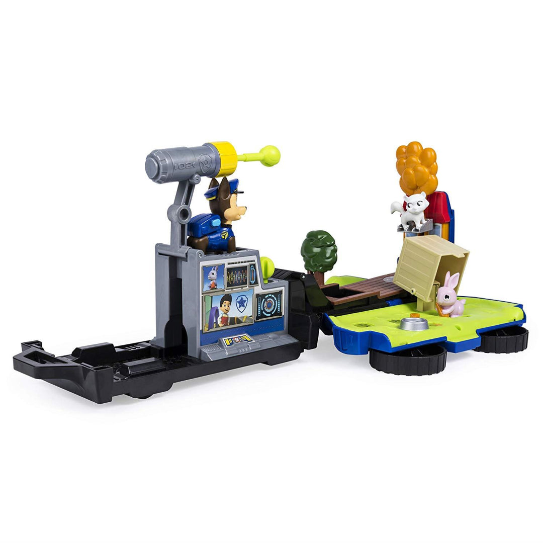 Paw Patrol Chase Transforming Ride 'n' Rescue Vehicle Playset - Maqio
