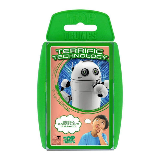 Top Trumps Cards - Terrific Technology (34098) - Maqio