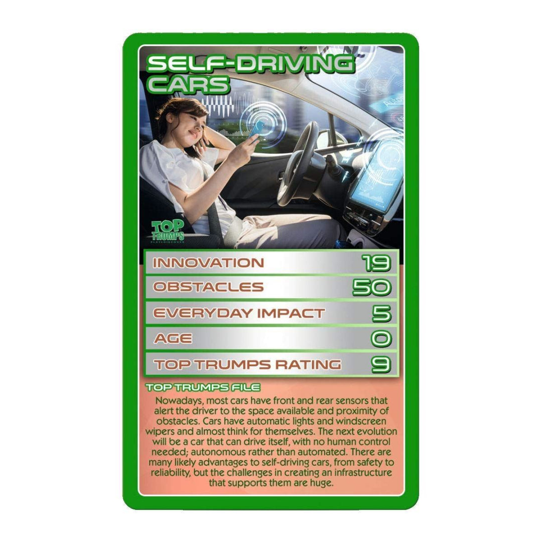 Top Trumps Cards - Terrific Technology (34098) - Maqio
