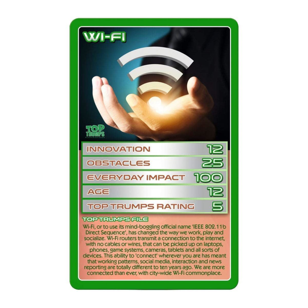 Top Trumps Cards - Terrific Technology (34098) - Maqio
