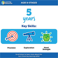 Learning Resources Jumbo Tweezers For Educational Toys