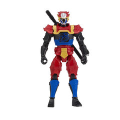 Power Rangers 43938 Blue Power Up Lion Fire Armour Figure - Maqio
