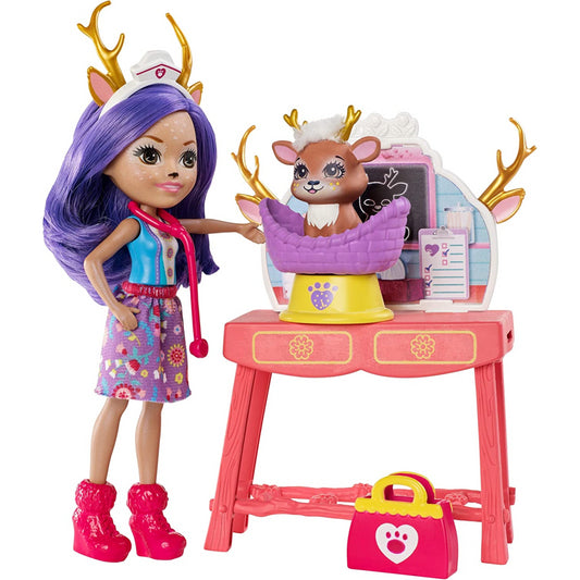 Enchantimals Caring Vet Doctor Danessa Deer 6" Doll