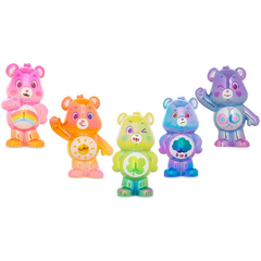 Care Bears Rainbow Collector 5 Pack for Girls & Boys Figure Set