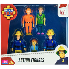 Fireman Sam Action Figures 5-Pack Scaled Play