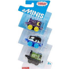 Thomas & Friends Minis DWG18 3 Pack Orca Gator, Night Time Emily, Classic Luke - Maqio