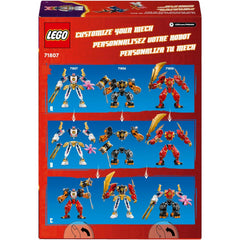 LEGO NINJAGO 71807 Sora’s Elemental Tech Mech Rising Building Set