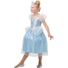 Rubie's Disney Princess Cinderella Sparkle Costume - Medium (Age 116cm 5-6 Years)