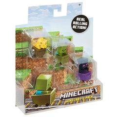 Minecraft Ocelot, Zombie, Enderman Figure 3 Pack Standard - Maqio