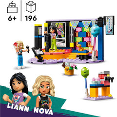 LEGO Friends 42610 Karaoke Music Party Set Musical Toy Playset - Nova and Liann