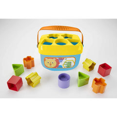 Fisher-Price Baby's 1st Blocks 10 Set for Stacking & Sorting for Infants