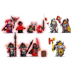 LEGO Nexo Knights Jestros Volcano Lair Construction Playset