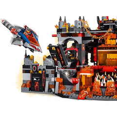 LEGO Nexo Knights Jestros Volcano Lair Construction Playset