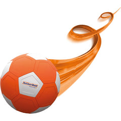 Character UK Kickerball Outdoor Football Garden Game in Orange