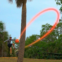 Character UK Kickerball Outdoor Football Garden Game in Orange