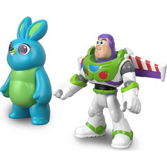 Imaginext Toy Story Disney Pixar - Buzz Lightyear and Bunny Figure
