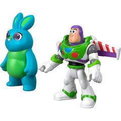 Imaginext Toy Story Disney Pixar - Buzz Lightyear and Bunny Figure