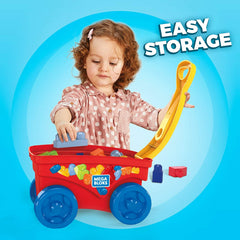 Mega Bloks Pull n Play Wagon