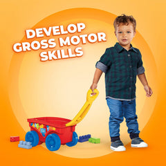 Mega Bloks Pull n Play Wagon