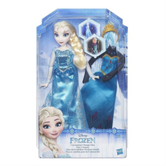 Hasbro Disney Frozen B5170ES0Â Festive Changing Disney Frozen Elsa Outfit Doll - Maqio