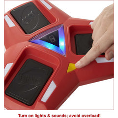 UNO Triple Play Card Game with Card-Holder Unit with Lights & Sounds & 112 Cards