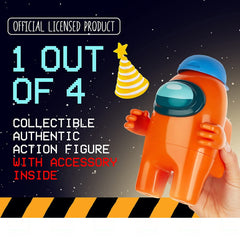 Among Us Series 2 Action Figure Crewmate 17cm 2 of 4 to Collect - Orange