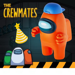 Among Us Series 2 Action Figure Crewmate 17cm 2 of 4 to Collect - Orange