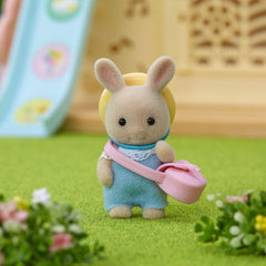 Sylvanian Families Milk Rabbit Baby Doll Figure and Accessories