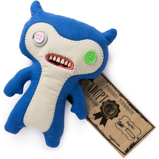 Ugly Dolls Fuggler 30cm Large Funny Ugly 12" Monster Plush - Blue and White