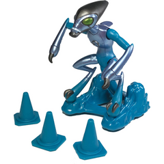 Ben 10 Action Figure - Metallic Theme XLR8