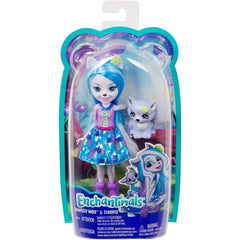 Enchantimals Winsley Wolf Doll and Trooper Pet Figure