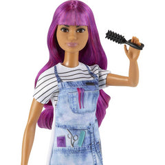 Barbie Salon Stylist Doll with Stylish Uniform and Accessories