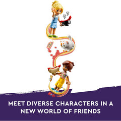 LEGO Friends 42633 Hot Dog Food Truck Toy Vehicle Set & MiniDolls - Leo & Kaya