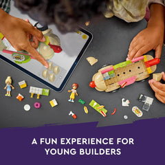 LEGO Friends 42633 Hot Dog Food Truck Toy Vehicle Set & MiniDolls - Leo & Kaya