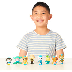 Octonauts Above & Beyond Toy Figure 8 Pack Includes Full Octo-Crew
