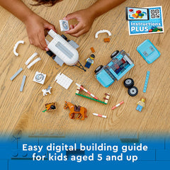 LEGO City Horse Transporter with Horse Rider and Vehicle Playset - 60327