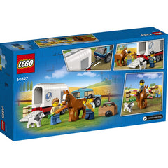 LEGO City Horse Transporter with Horse Rider and Vehicle Playset - 60327