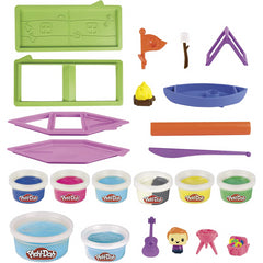 Play-Doh Builder Camping Kit Mold N Fold Outdoor Tent
