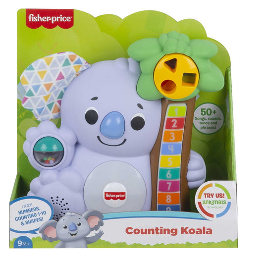 Fisher-Price Linkimals Counting Koala Animal Themed Musical Learning Toy