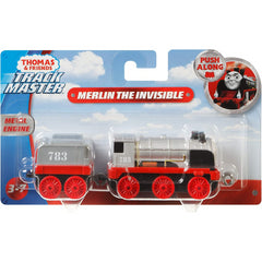 Thomas & Friends Trackmaster Push Along Merlin The Invisible Metal Train Engine