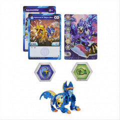 Bakugan Armoured Alliance Ultra - Hydorous X Trhyno Blue