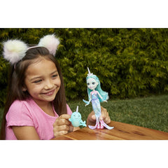 Enchantimals Naddie Narwhal & Sword Figure Doll
